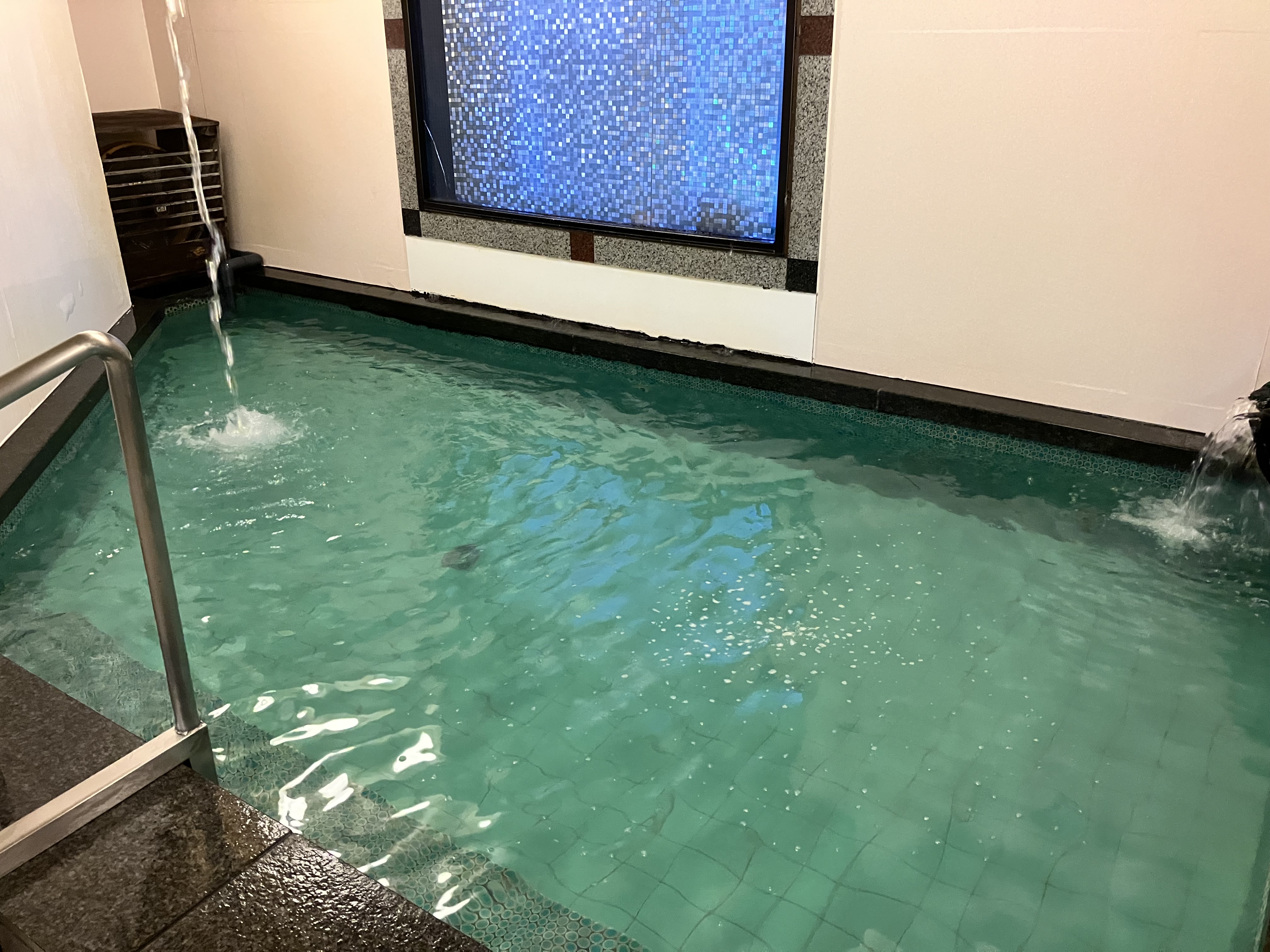 水風呂はぬるめが好き